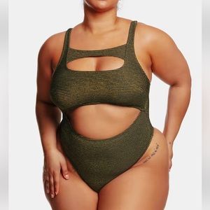 Black & Gold One Piece